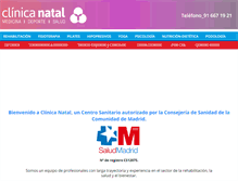 Tablet Screenshot of clinicanatal.com